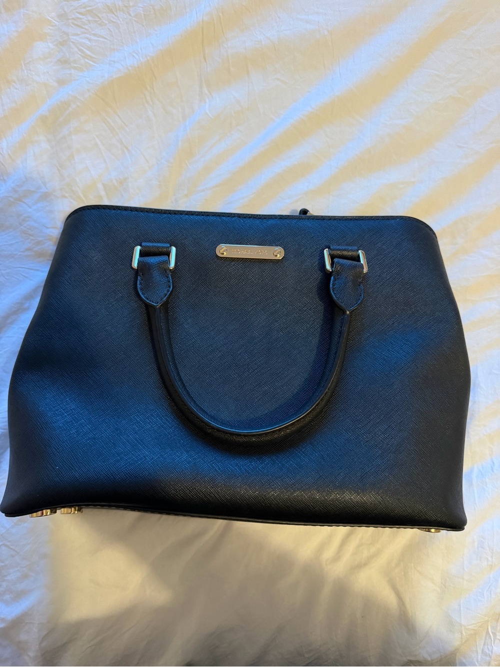 Michael Kors Structured Satchel Handbag
